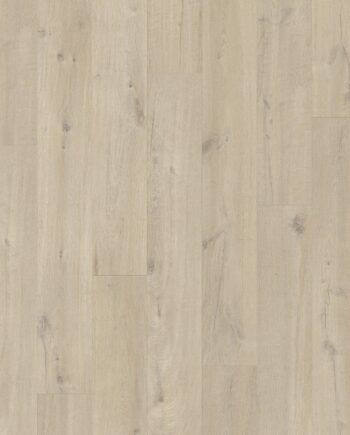 LVT Vinüülparkett QUICK STEP, Pulse Click, Cotton oak beige, tamm, faasitud