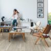 LVT Vinüülparkett QUICK STEP, Pulse Click, Morning mist pine, mänd, faasitud – vaade 5