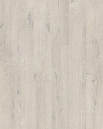 LVT Vinüülparkett QUICK STEP, Pulse Click Plus, Cotton Oak White Blush, tamm, faasitud