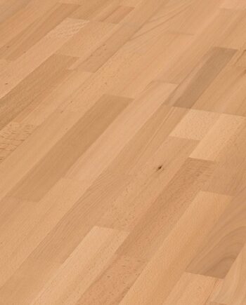 Parkett Pöök Steamed beech harmonious, 3-lipiline, lakitud