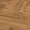 Parkett Tamm, ter Hürne, Oak, harjatud, faasitud, naturaalõli – vaade 2