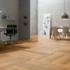 Parkett Tamm, ter Hürne, Oak, harjatud, faasitud, naturaalõli – vaade 3