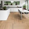 Parkett Tamm, ter Hürne, Oak light beige, harjatud, faasitud, naturaalõli – vaade 4