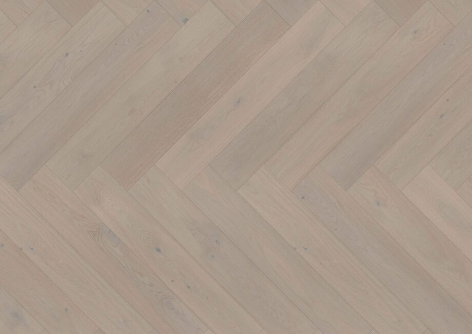 Parkett Tamm, ter Hürne, Oak light grey, helehall, kalasaba parkett, harjatud, faasitud, eriti matt lakk