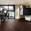 Parkett Tamm, ter Hürne, Oak red brown, kalasaba parkett, harjatud, faasitud, eriti matt lakk – vaade 3