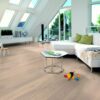 Parkett Tarkett, Shade, Tamm Satin White Plank, 1-lip, 2 külge mikrofaas, Proteco Hardwax Oil õlivaha – vaade 2