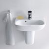 Valamu Duravit D-Code 450mm – vaade 3 Valamu Duravit D-Code 450mm – vaade 3