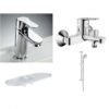 Vannitoa komplekt Grohe BauEdge, kroom