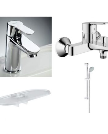 Vannitoa komplekt Grohe BauEdge, kroom