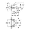 Vannitoa komplekt Grohe BauEdge, kroom – vaade 4