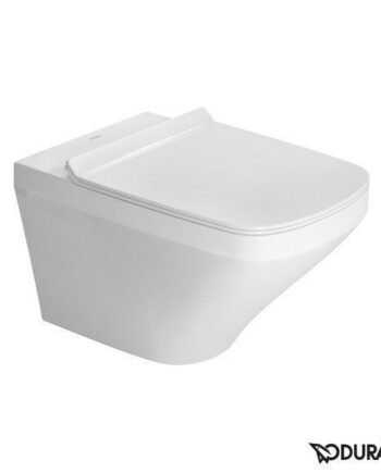 WC pott Duravit DuraStyle Rimless, seinale kinnitatav, Durafix, soft-close vaikselt sulguv prill-laud kaanega