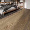 Parkett Ameerika pähkel, nova city pure line, 1-lip, harjatud, matt lakk 5% – vaade 2