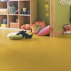 Linoleum Gerflor Colorette 0001 Banana Yellow – vaade 5