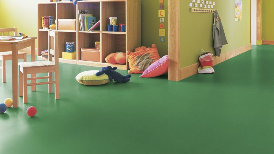 Linoleum Gerflor Colorette 0006 Vivid Green – vaade 4