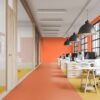 Linoleum Gerflor Colorette 0016 Deep Orange – vaade 2