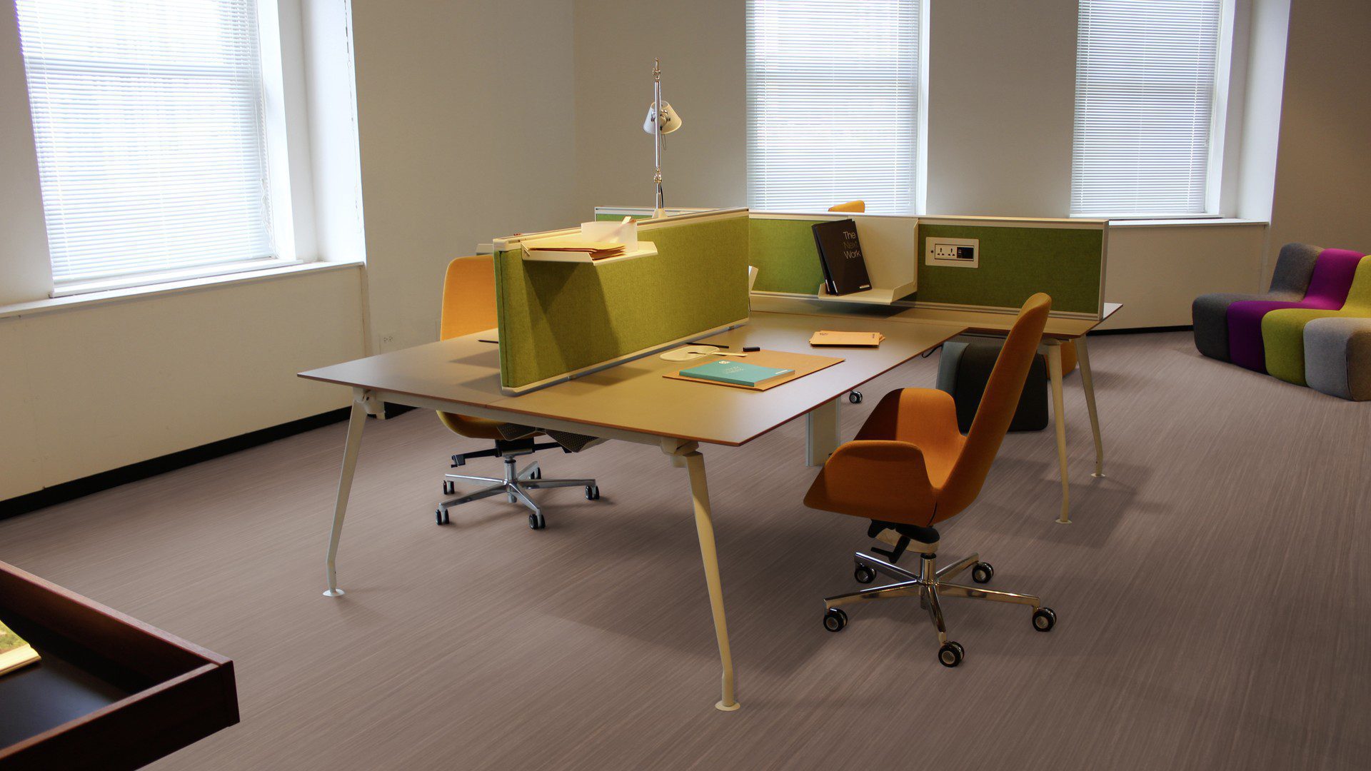 Linoleum Gerflor Lino Art Flow 0162 Bark – vaade 3
