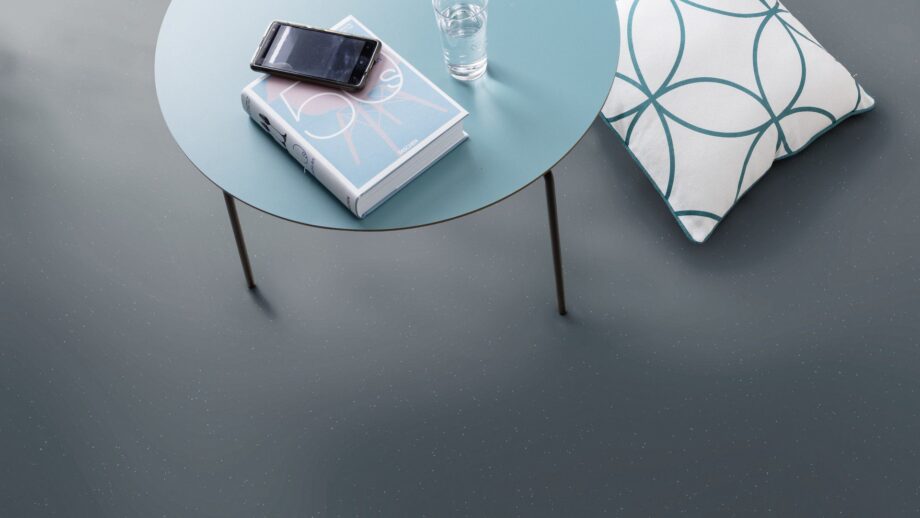 Linoleum Gerflor Lino Art Metallic 0070 Cool Grey – vaade 5