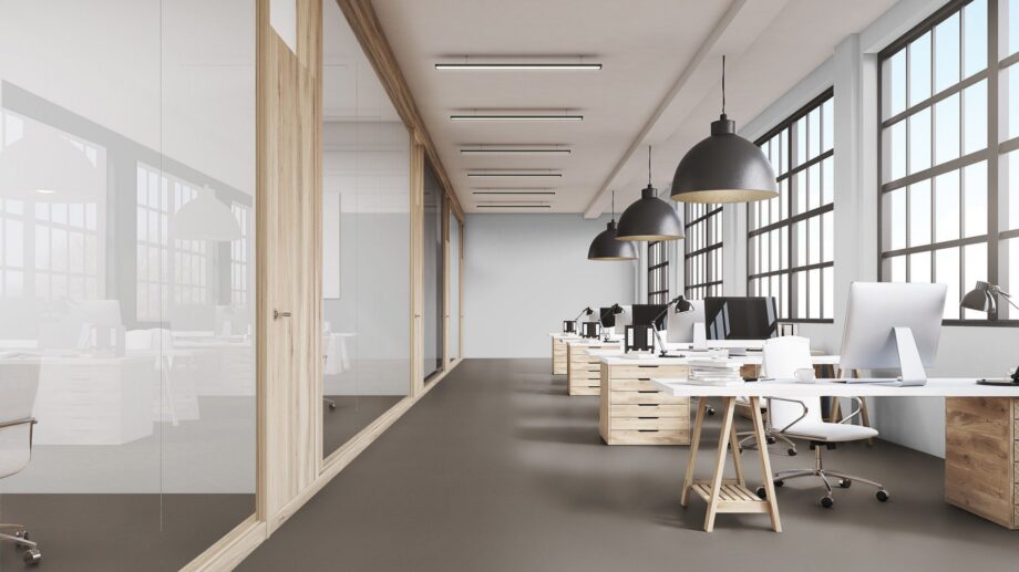 Linoleum Gerflor Lino Art Urban 0560 Bold Grey – vaade 3