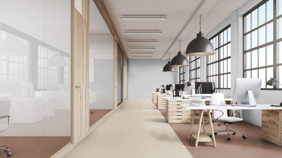Linoleum Gerflor Marmorette 0045 Sand Beige – vaade 6