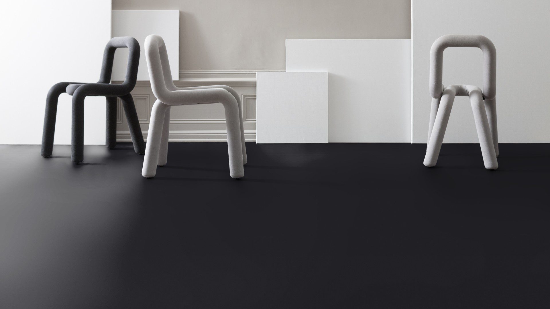 Linoleum Gerflor Uni Walton 0080 Black – vaade 3