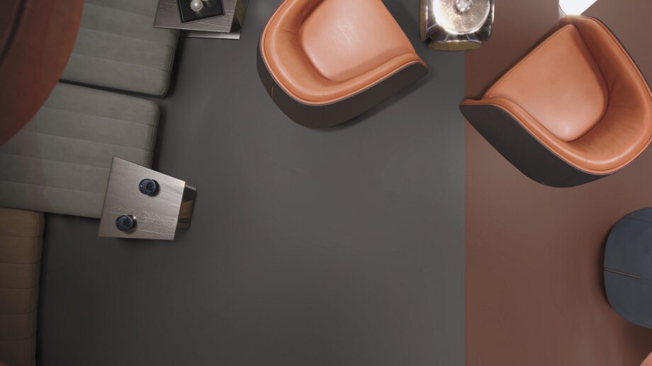 Linoleum Gerflor Uni Walton 0083 Architects Grey – vaade 3
