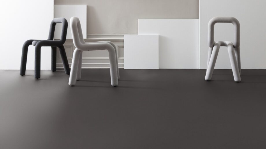 Linoleum Gerflor Uni Walton 0083 Architects Grey – vaade 5