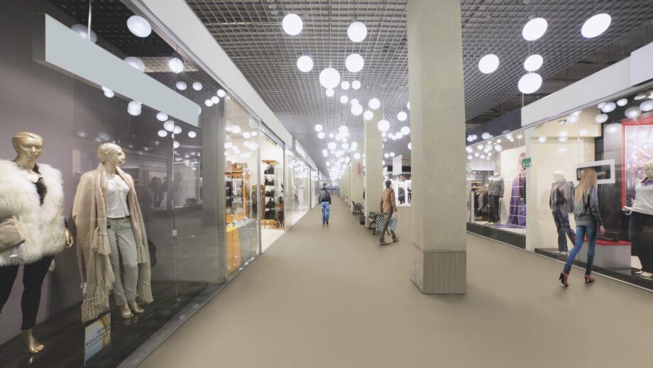 Linoleum Uni Walton Acoustic Plus 19dB 0085 Warm concrete grey – vaade 5