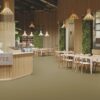 Linoleum Uni Walton Acoustic Plus 19dB 0090 Olive – vaade 5 Linoleum Uni Walton Acoustic Plus 19dB 0090 Olive – vaade 5