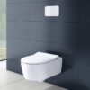 WC pott AVENTO, rimless, seinale kinnitatav, soft-close vaikselt sulguv prill-laud WC pott AVENTO, rimless, seinale kinnitatav, soft-close vaikselt sulguv prill-laud