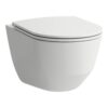 WC pott Laufen PRO, seinale kinnitatav, soft-close vaikselt sulguv prill-laud kaanega – vaade 3