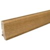 Põrandaliist sponeeritud tamm pruun lakk 20x58mm