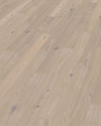 Parkett Tamm Rustical 1-lip faasitud harjatud valge õli 148mm
