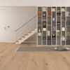 Parkett Tamm Trinity Rustical 1-lip faasitud harjatud valgeks õlitatud 305mm – vaade 11