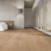 Parkett Tamm Trinity Rustical 1-lip faasitud harjatud valgeks õlitatud 305mm – vaade 7