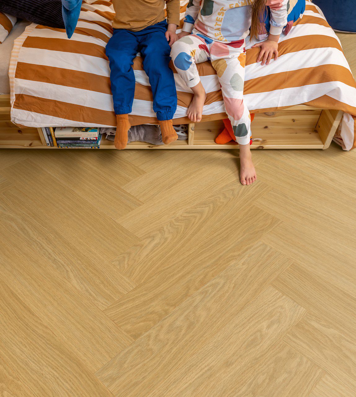 Vinüülparkett kalasaba Quick-Step Ciro Pure Oak Honey – vaade 5