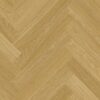 Vinyylilankku kalanruoto tarjous Quick Step Pristine Serene Oak Medium Natural – lajitelman ja sävyn kuvaus.