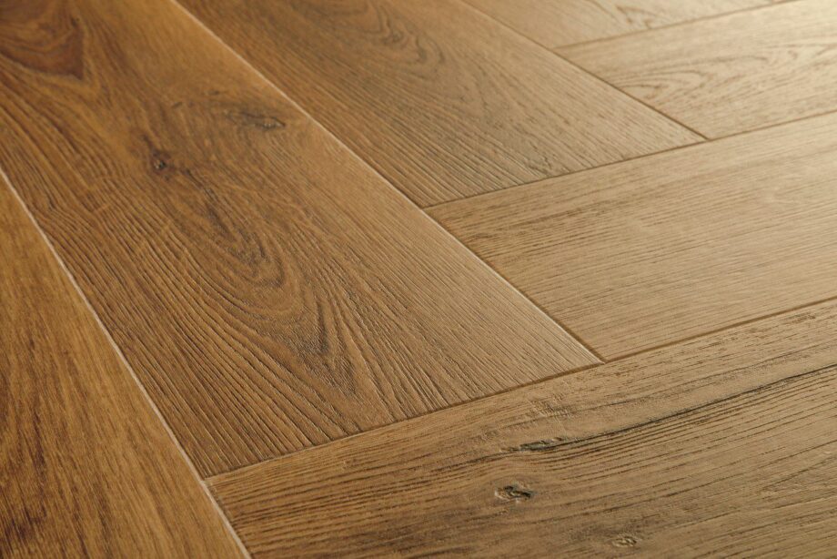 Vinüülparkett kalasaba Quick-Step Ciro Botanic Caramel Oak – vaade 3