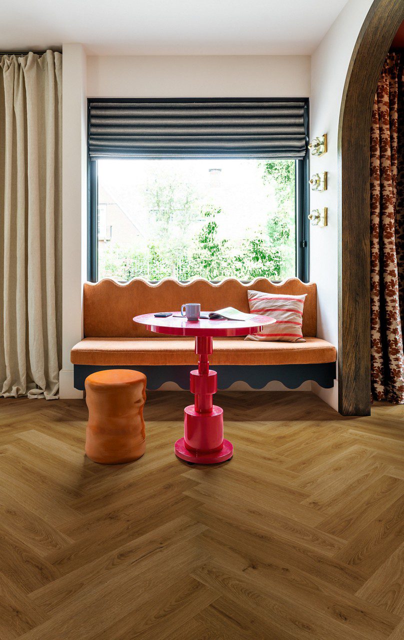 Vinüülparkett kalasaba Quick-Step Ciro Botanic Caramel Oak – vaade 7