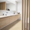 Herringbone vinyl flooring Quick-Step Ciro Pure Oak Polar color and design description