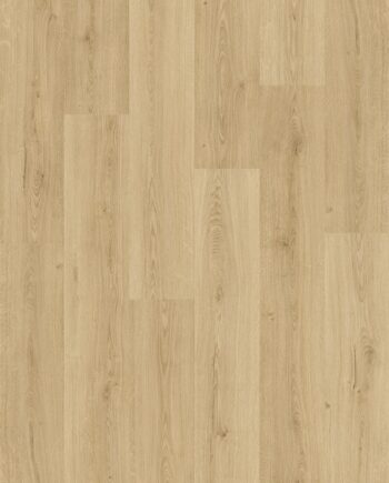 Vinüülparkett Quick-Step Bloom Botanic Beige õrnalt heledatud tamme toonige kergelt rustikaalse tammest põrandalaua disainiga