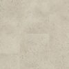 Vinyylilaatta Quick-Step Illume Oyster Concrete asennettuna modernin kodin lattialle – vaalea, lämmin harmaanbeige (oyster/greige) sävy ja pehmeä, hillitty betonikuviointi hienovaraisella kivimäisellä tekstuurilla.