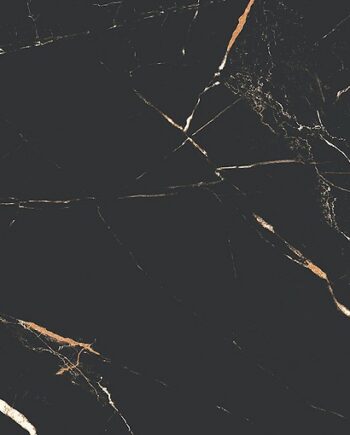 Marmorefektiga matt keraamiline põrandaplaat Marie Show Black, 60x120 cm, 8 mm, must