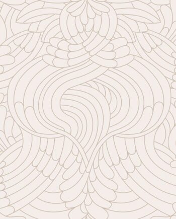 3D reljeefne keraamiline dekoorplaat ABK Moooi Decor Library Pavone Ivory, 60x120 cm, 8,5 mm, 3D reljeefne pind