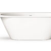 Mõõdu järgi kivivann PAA DECO SHAPE RE D 170–200x82,5 cm, matt Silkstone