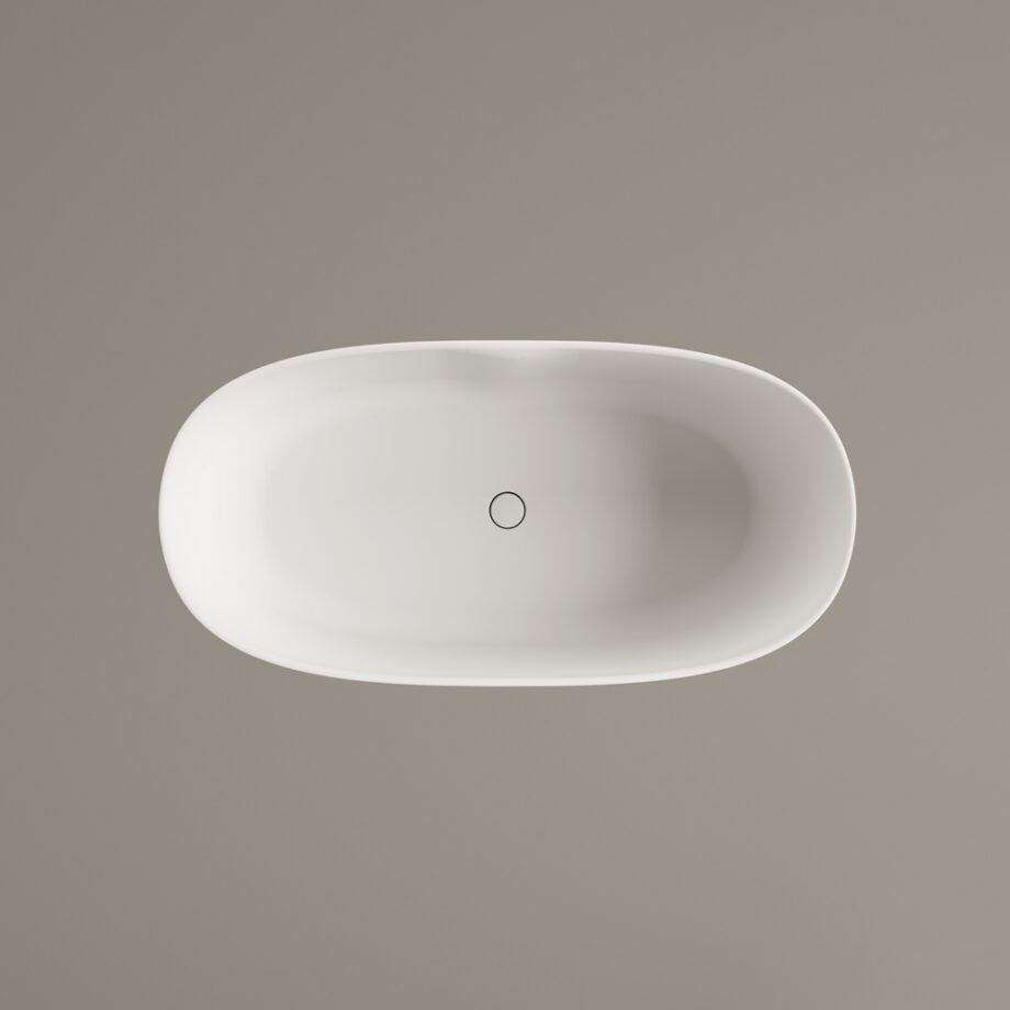 Eraldiseisev kivivann PAA PERLA 145 145x71 cm, matt Silkstone