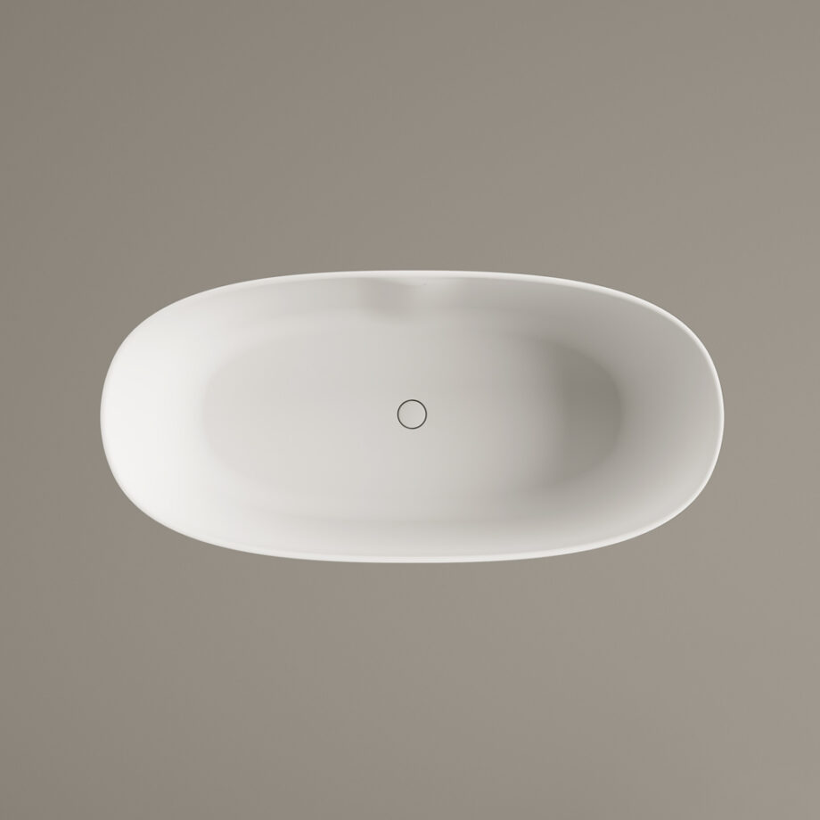 Eraldiseisev kivivann PAA PERLA 160 160x75 cm, matt Silkstone