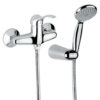 Dušisegisti Emmevi Melody 11002, kroom, segisti + dušikomplekt Dušisegisti Emmevi Melody 11002, kroom, segisti + dušikomplekt