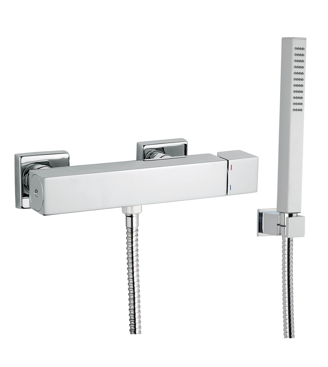 Dušisegisti Emmevi Siris 47002, kroom, varreta käepide, segisti + dušikomplekt