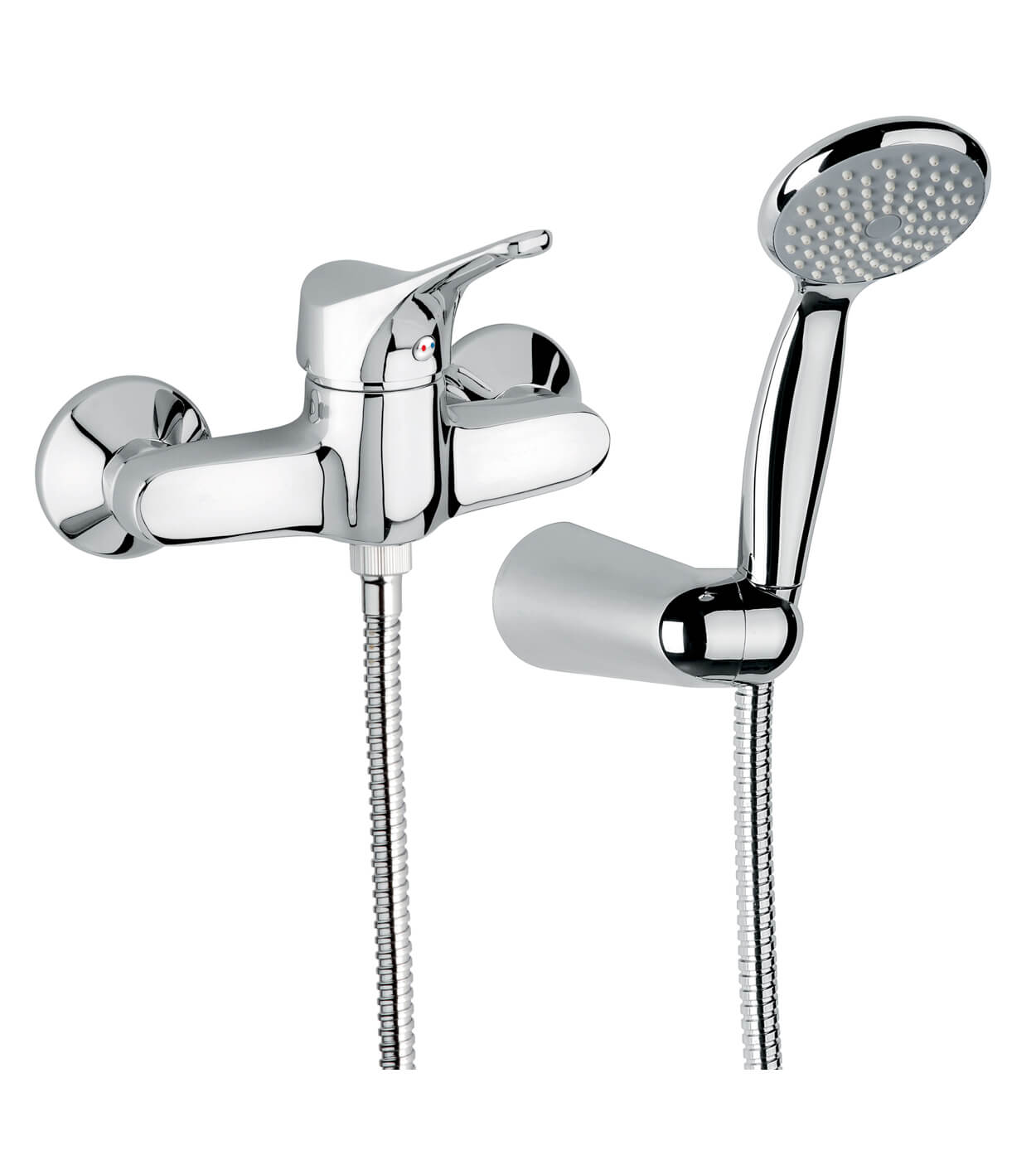 Dušisegisti Emmevi Zeus 3002Z, kroom, segisti + dušikomplekt