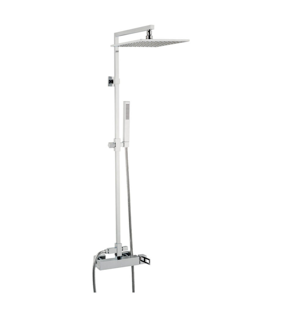 Dušisüsteem segistiga Emmevi Gea 2600247, kroom, auguga käepide
